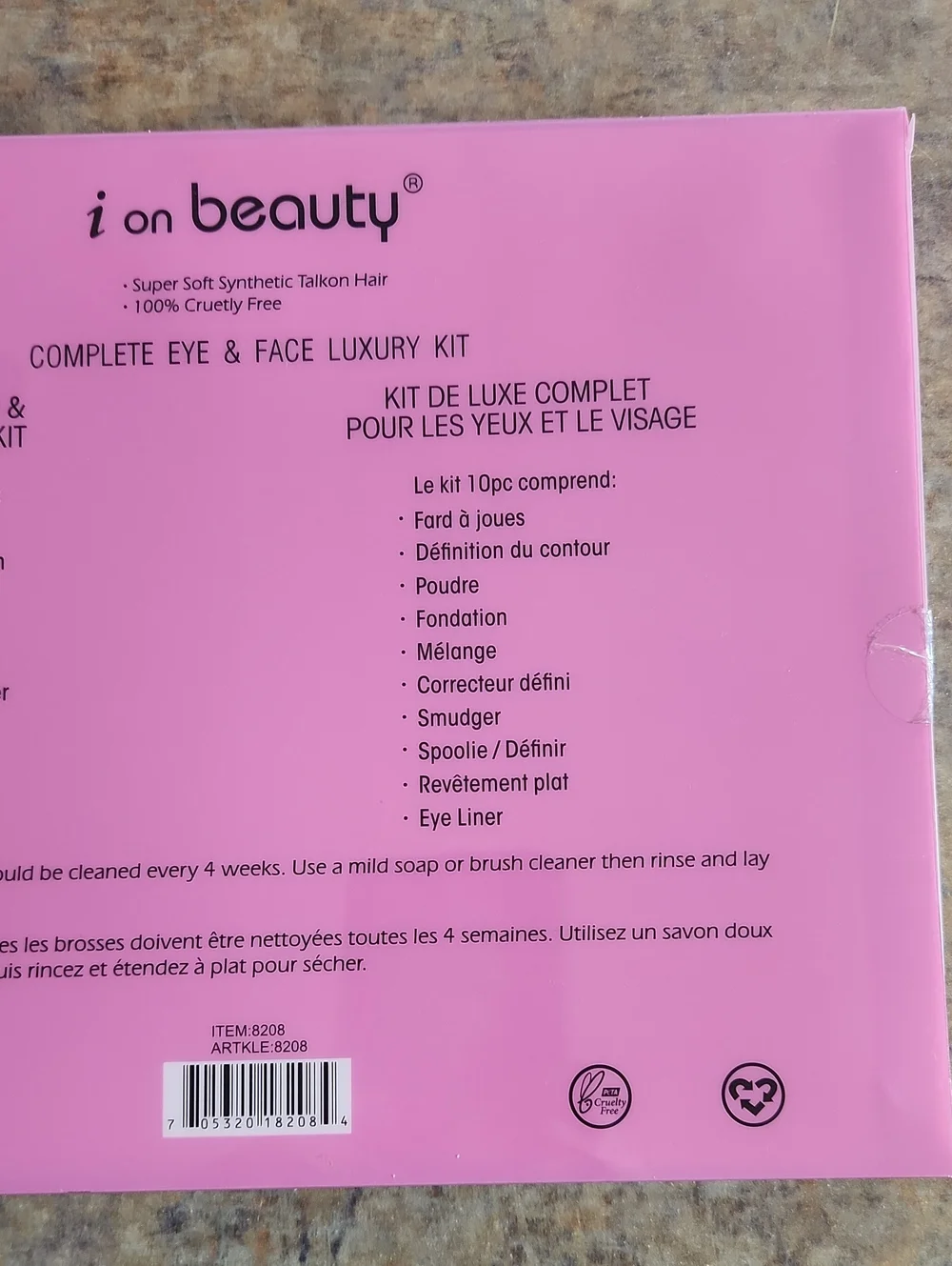 10 Piece Complete Eye & Face Luxury Kit